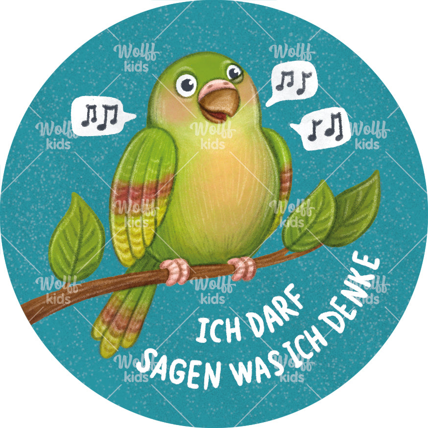 Einzelner Magnet: Ich darf sagen was ich denke